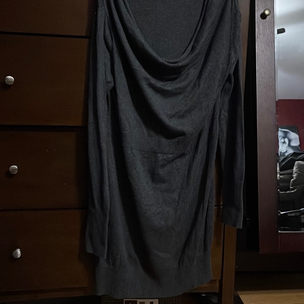 Liz Lange maternity cowl neck sweater dress